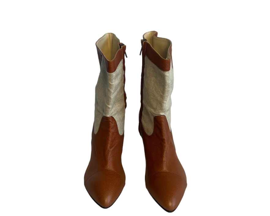 STÆRK ARCHIVE | THE STORYTELLER BLIXEN BOOT / CANVAS & LEATHER