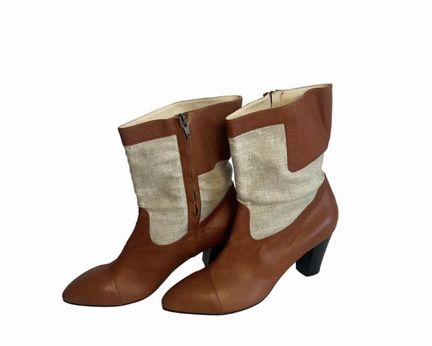 STÆRK ARCHIVE | THE STORYTELLER BLIXEN BOOT / CANVAS & LEATHER