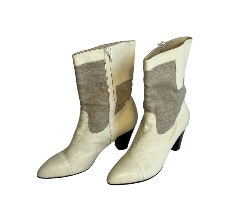 STÆRK ARCHIVE | THE STORYTELLER BLIXEN BOOT / CANVAS & LEATHER