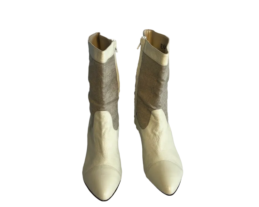 STÆRK ARCHIVE | THE STORYTELLER BLIXEN BOOT / CANVAS & LEATHER