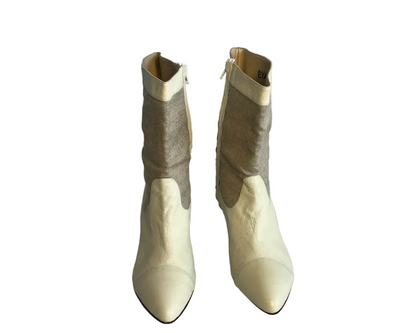 STÆRK ARCHIVE | THE STORYTELLER BLIXEN BOOT / CANVAS & LEATHER