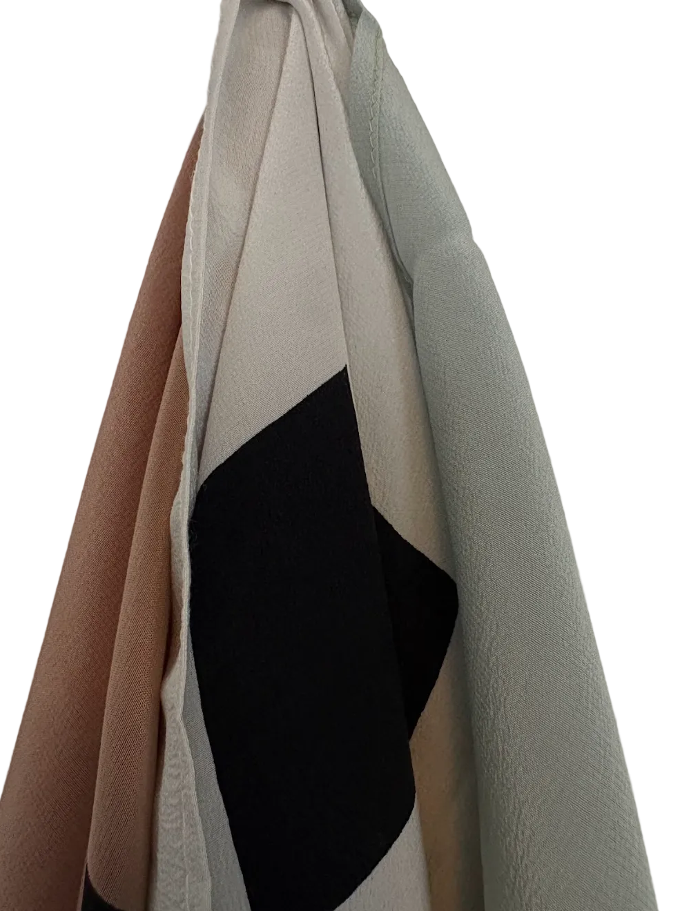 STÆRK ARCHIVE | 
THE EILEEN GRAY SCARF / WHITE & BLACK / LIMITED EDITION