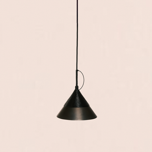 THE LEATHER KNOT PENDANT